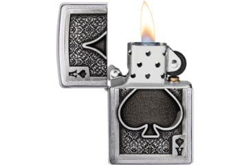 Image of Zippo Ace of Spades Emblem Lighter