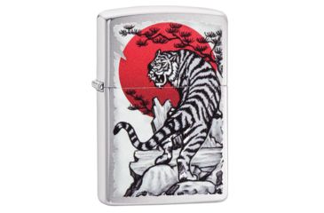 Image of Zippo Asian Tiger Design Pocket Lighter 29889