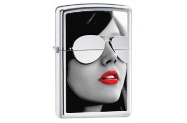 Image of Zippo Sunglasses Classic Style Lighter, High Polish Chrome 28274