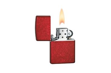 Image of Zippo Candy Apple Red Classic Style Lighter 21063