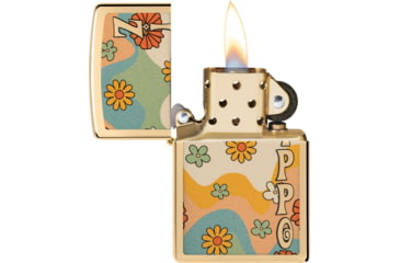 Image of Zippo Flower Power Design Lighter ZO73660