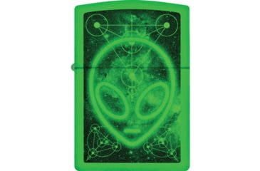 Image of Zippo Glowing Alien Lighter, ZO26316