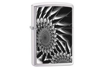 Image of Zippo Liquid Metal Lighter, Brushed Chrome 29061