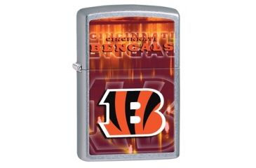 Image of Zippo NFL Bengals, Chrome, Small 28585