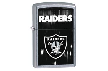 Image of Zippo NFL Raiders, Chrome, Small 28605