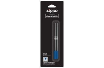 Image of Zippo Blue Rollerball Refill, Blue, 2 Pack 41125