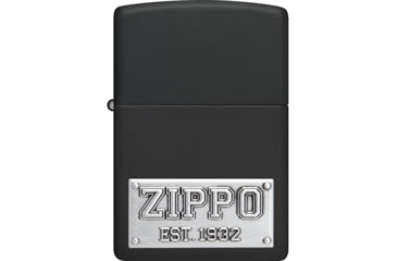 Image of Zippo Plate Emblem Lighter