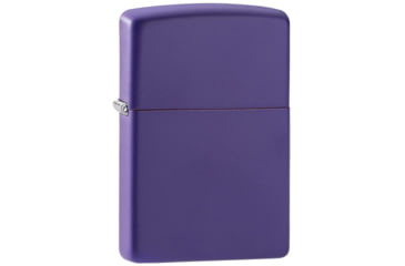 Image of Zippo Purple Matte Lighter, 1.44 x 2.25, 237