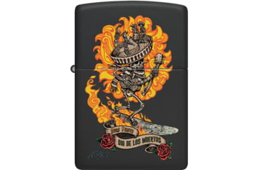 Image of Zippo Rick Rietveld Skull Lighter, ZO56215