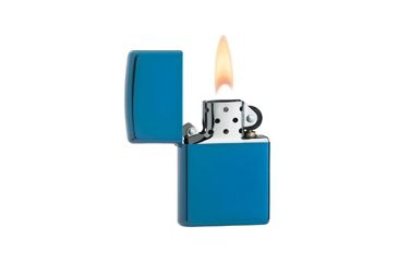 Image of Zippo Classic Style Lighter, Sapphire 20446