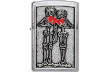 Image of Zippo Skull Couple Lighter