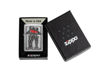 Image of Zippo Skull Couple Lighter