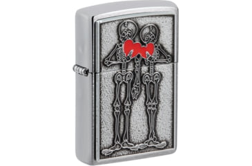 Image of Zippo Skull Couple Lighter