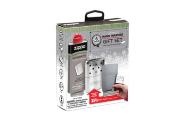 Image of Zippo Ultimate Hand Warmer Gift Set w/Hand Warmer, Fluid, and Lighter 40351