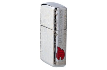 Image of Zippo Venetian 45th AnniversaryLighter w/ Click, Silver, One Size, 49053