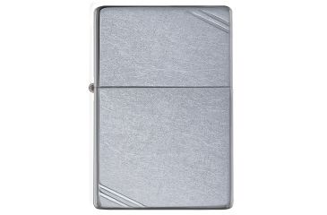 Image of Zippo Vintage Street Chrome, Silver w/Slashes, ZI267