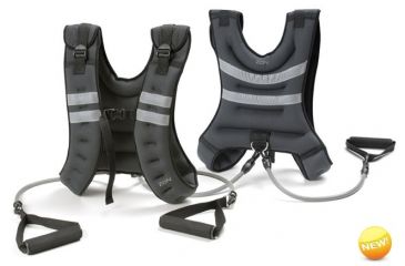 Image of Zon Deluxe Walking Vest with Resistance Tubes 062568