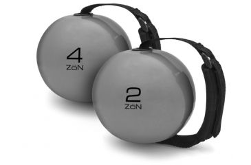 Image of Zon Weighted Exercise Ball with Adjustable Hand Strap - 4 lb. 062566