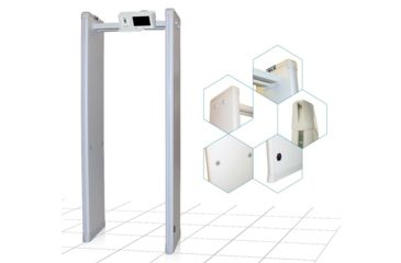 Image of Zorpro 24 Zone Walk Through Metal Detector, Gray ZORPRO24