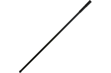 Image of Zubin Axe Shaft With Compass Zubin Axe Survival Staff, 54in Overall, Rubber Grip, Hickory Wood Construction, ZA-007BLK
