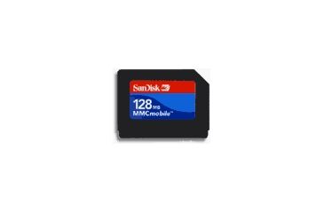 Image of SanDisk MMCmobile 128MB Memory Card SDMMCM-128