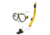 Body Glove Enlighten II Mask / Snorkel Combo - Yellow/Black EC4C2438, L, Yellow/Black, 16029CMB-YELBLK-L