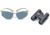 2-PC Boating Essentials Gift Package - Tasco WC 10x25 Waterproof Binoculars WC1025, Bolle Kicker Action Sport Sunglasses 10096