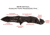 221B Tactical Vanquish First Responder RFX Tool - Assisted Opening Folding Knife, 440C Stainless Steel Blade, Black, VNQ-FRX-OS-BLK