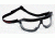 3M Fectoggles Safety Goggles w/Foam and Elastic Headband,Clear Anti-Scratch/Anti-Fog Lens,Large,10/case 16412-00000-10