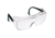 3M OX Protective Eyewear 2000 Clear Anti-Fog Lens, Black Secure Grip Temple, 20/CS 12166-00000-20
