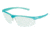 3M Refine Protective Eyewear 203 I/O Mirror Lens, Teal Frame, 20/CS 11737-0000-20