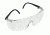 3M Seepro Plus Fighter Protective Eyewear, Clear Lens, Black Temple, 100/CS 15957-00000-100