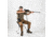 4 Stable Sticks Monteria Shooting Stick, Black, MONTERIA
