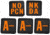 5.11 Tactical Blood Type Patch Kit, A Negative - Unisex, Multi, 1 SZ, 81322AN-999-1 SZ