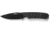 5.11 Tactical Ryker DP Full Folding Knife, 3.5in, D2 Blade, Drop Point, G10 Handle, Black, 51172-019-1SZ