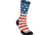 5.11 Tactical Sock &amp; Awe Crew American Flag - Mens, Red, Large 10041AB-460-L