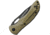 5.11 Tactical Underbrush Linerlock Underbrush Linerlock Folding Knive, 3.5in Closed, 2.75in Black Partially Serrated SS Blade, Brown Frn Handle, Thumb Pull, Pocket Clip, Clam Packed, Brown, 51114C