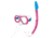 Body Glove Kids Mischief Mask/Snorkel Combo - Pink/Aqua 54B486CC, Kids, Pink/Aqua, 21035CMB-PA-Pink-Aqua-Kids