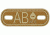 5IVE STAR GEAR Morale Patch,Blood Type AB Minus,Coyote/Tan 6641000