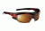 7 Eye Air Dam Rocker Sunglasses w/ Interchangeable Lens,Candy Apple Frame,SV Copper Module, SV Clear  Module,S-L 4956P2
