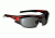 7 Eye Air Dam Rocker Sunglasses w/ Interchangeable Lens,Candy Apple Frame,SV Gray Module, SV Clear  Module,S-L 4956P1