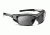 7 Eye Air Dam Rocker Sunglasses w/ Interchangeable Lens,Matte Silver Frame,SV Gray Module, SV Clear  Module,S-L 4954P1