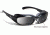 7 Eye Churada AirShield Sunglasses,Matte Black Frame,SharpView Gray +1.50 Reader Lens,S-M 160141B