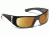 7 Eye Shaka Close Wrap Fitting Sunglasses, Mahogany Frame, SharpView Polarized Copper PC Lens 785254 