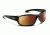 7 Eye Signature Series Rake Sunglasses,SharpView Copper Lens,Glossy Black Frame,M-XL, 910542