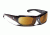 7 Eye Whirlwind Sunglasses, Dark Tortoise Frame, Sharp View Copper Lens 120642 
