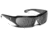 7 Eye Whirlwind Glossy Black Re-ACT NXT Polarized Gray HP Sunglasses 120556
