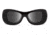 7Eye by Panoptix Womens AirShield Sedona Sunglasses, RX Ready, Black Pearl Frame, SharpView Gray Lens, M-L 325041