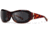 7Eye by Panoptix Womens AirShield Sedona Sunglasses, RX Ready, Light Tortoise Frame, SharpView Polarized Gray Lens, M-L 326053