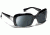 7 Eye Oasis- Glossy Black Sunglasses, S-L 010553
